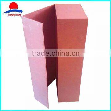 High Quality Cardboard Gift Box With Lid, Pink Color Ccardboard Box