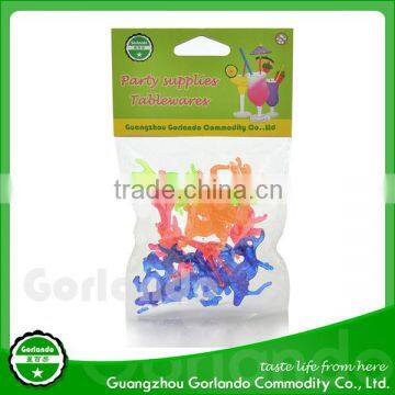 Food Coloring Disposable Plastic Cocktail Wine Glass Marker photo-6