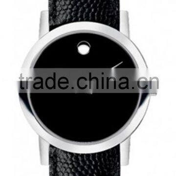 the Unique Black Leather Women Watches