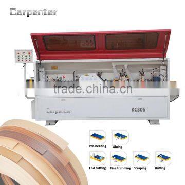 KC306 Automatic edge banding machine/pvc edge bander/pvc edge banding machine