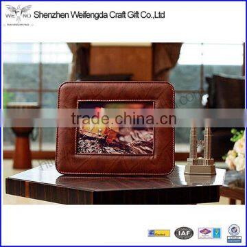 High Quality New Fantastic Beautiful Design Leather Promotion Picture Frame                        
                                                Quality Choice