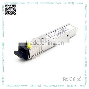 Fiber optical transceiver DDM support OEM factory 20km 1.25G BiDi SFP