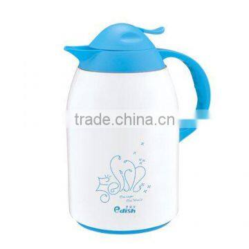 1000ml stainless steel outer glass inner vacuum coffee kettle pot
