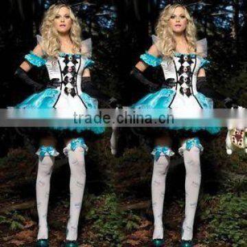 Adult carnival party costume alice in wonderland dress wholesale BWG-2293