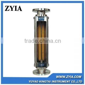 LZB-50B flange type stainless steel sight glass acid flow meter