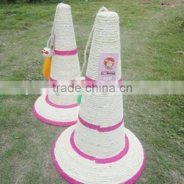 Conical Sisal Cat Scratcher Pole