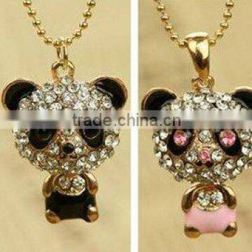 teddy bear necklace