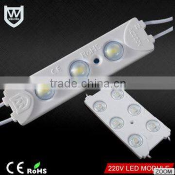 LED outdoor building decoration high Voltage ac 220V led module with 1.5Watt 3led smd 5730 led module for advertising led signs