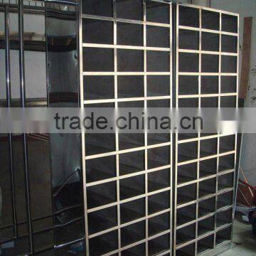 Stainless steel shoe cabinet for factory workers