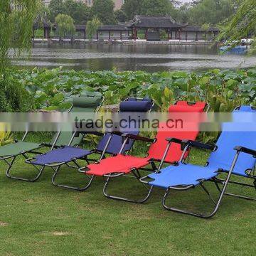 Luxury comfortable folding deck chair beach chair                        
                                                Quality Choice