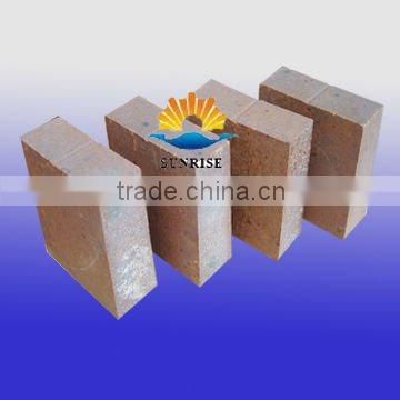 Alumina silicon carbide and carbon refractory brick