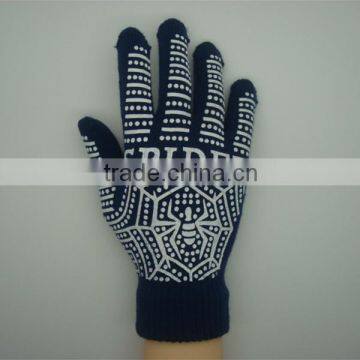 Boxi-High quality solid color single-sided printed plastic acrylic gloves