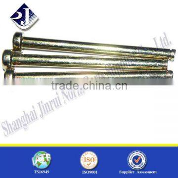 Pin with yellow zinc from shanghai supplier