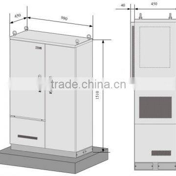 EC50EB-F Outdoor Cabinet, 1 C350M or 2 ZXDSL9836H or 3 ZXDSL 9806H; Contact: sherry@versatek.cn