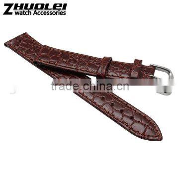 12|13|14|16|18|20mm High Quality Genuine Calf Leather Men and Women's Watch Strap Without Buckle photo-4