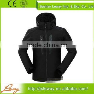 Outdoor softshell jacket black