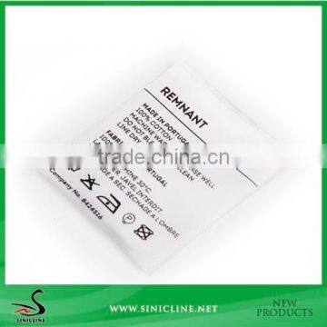 Sinicline Wholesale Printed Nylon Care Label for Garment