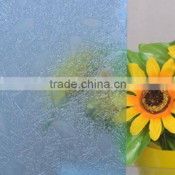 pvc smart Solid color Electrostatic Protective glass film 3d