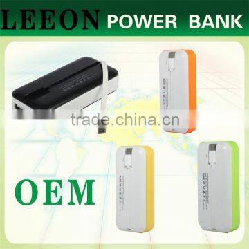 4000mAh Dual USB Portable Mobile Power Bank
