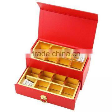 Customized China Factory Luxury Paper Chocolate Boxes With Elegant Drawer. photo-2