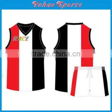 sublimated rugby jersey AFL Jumpers uniform for athlete