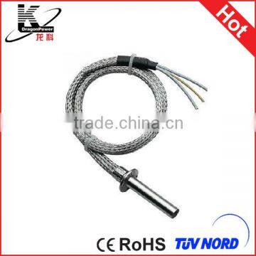 Armored hose cartridge heater with CE certificate