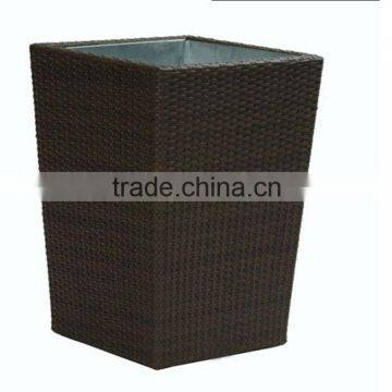 all weather rattan rectangular planter box