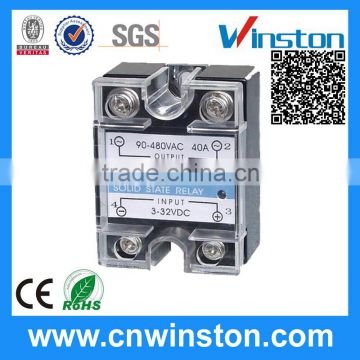 ZG3NC-340B Miniature Electric Input Voltage 3-32VDC Output Voltage 90-480VAC Solid State Relay Socket with CE