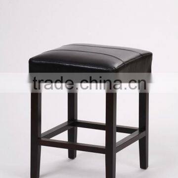 Solid wood Culb Use High quality Leather Bar chair (KY-104)