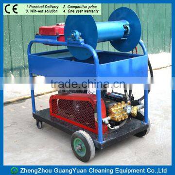 Gasoline engine high pressure cleaner sewer cleaning machine on sale