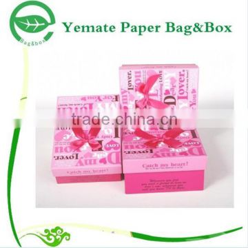 direct factory sell advertising printed garments, shoe, dress cardboard paper box