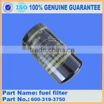 PC200-8 fuel filter 600-319-3750,excavator genuine filter