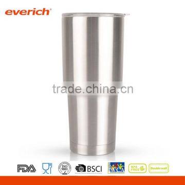 Hot selling 30oz stainless steel double wall insulated bosses tumbler with slide lid