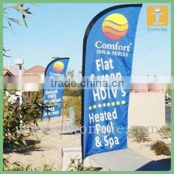 Custom Outdoor Advertisting Rotary Windproof Beach Flag,beach Flag Pole,beach Flag Banner photo-6