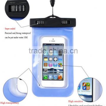 For iPhone 6 waterproof pouch with neck strap