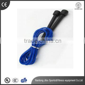 Hot sale PVC rope skipping crossfit jump rope with sponge handle jump rope