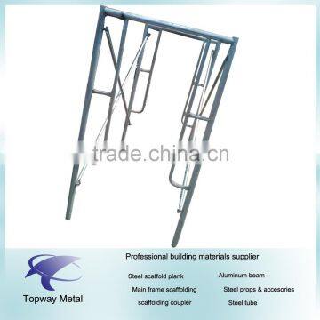 H Frame Scaffolding / Walk Through Frame 1219mm*1700mm Stand Pipe 42*2.20mm photo-2