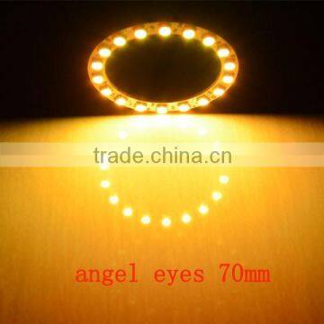 Factory price super bright universal full circle 5050 SMD color changing headlight angel eyes
