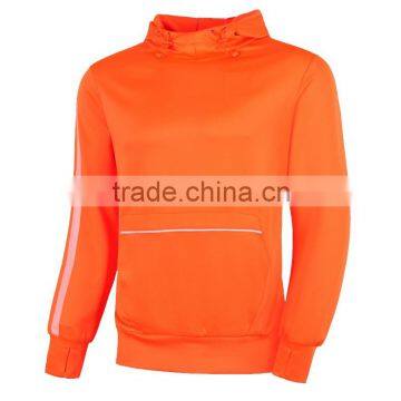 custom blank high qualityorange cotton sport hoody
