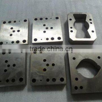 CNC machined plate
