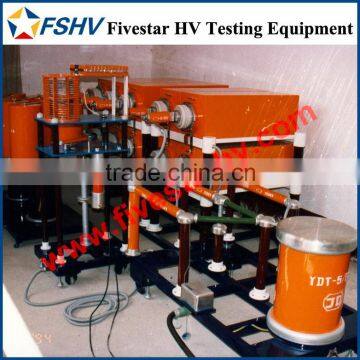 Multi waveshape impulse current generator combination wave test system