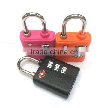 Factory Direct Wholesale Price High Quality Eletroplated Wheel TSA 3 Digit TSA Lock