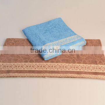 Solid colour 100% cotton bath Towel