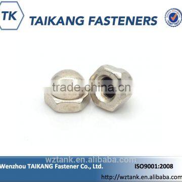 High Quality Made in china Grade 4.8 Nickle Cap Nut