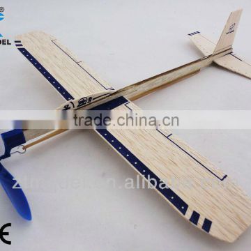 Fight Jet 12"Balsa Rubber Powered aeroplane model fun flyer