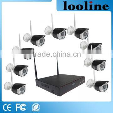 Looline 9CH 960P Video Surveillance CCTV Security Camera 802.11b/g/n Strong Signal NVR Kits