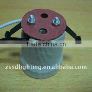 CE ROHS lampholder E27, with wires