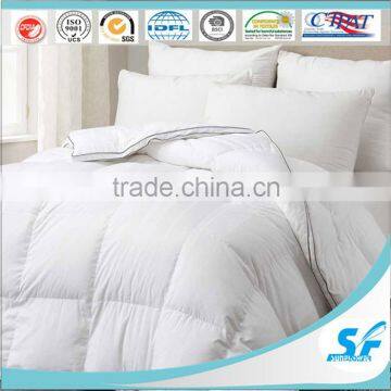 luxury five star hotel cream cotton duvet/feather and down pillow duvet