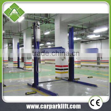 Mechanical car garage double deck Vertical 2 level parking lift