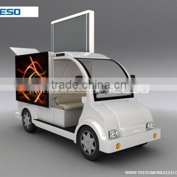 YEESO BEST SELLING Outdoor Mobile Electrical Vehicle with LED Billboard